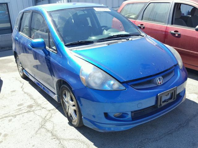 JHMGD38657S011408 - 2007 HONDA FIT S 蓝色 照片 1