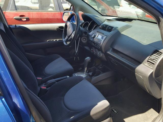 JHMGD38657S011408 - 2007 HONDA FIT S 蓝色 照片 5