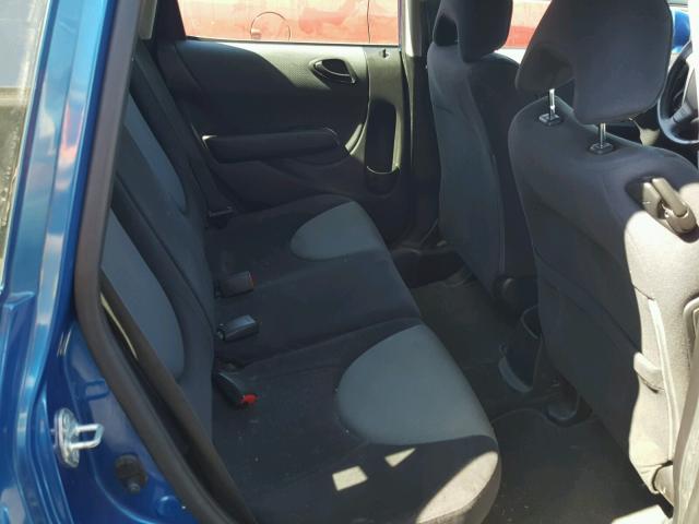 JHMGD38657S011408 - 2007 HONDA FIT S 蓝色 照片 6