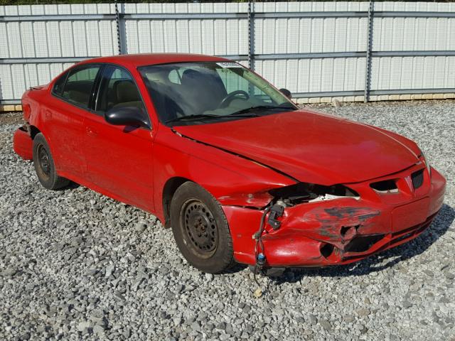 1G2NF52F14M618627 - 2004 PONTIAC GRAND AM S RED photo 1