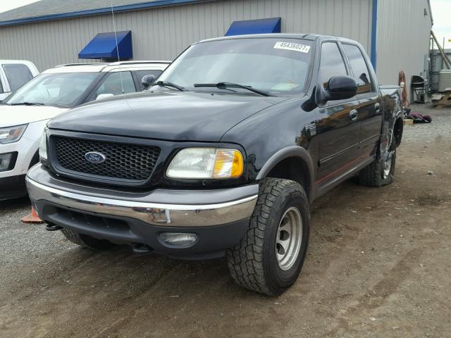 1FTRW08L03KB16991 - 2003 FORD F150 SUPER BLACK photo 2