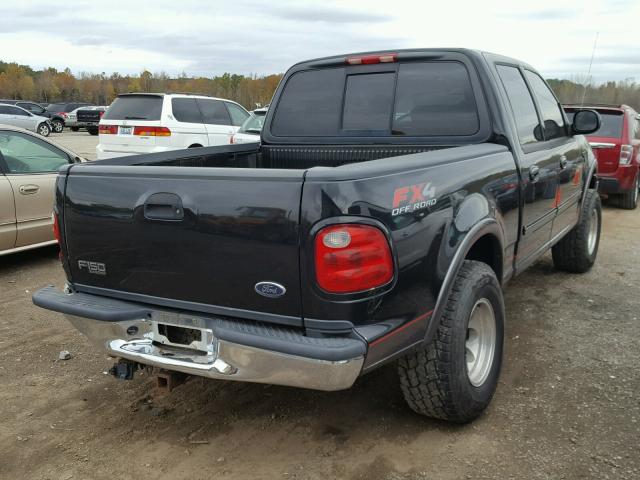 1FTRW08L03KB16991 - 2003 FORD F150 SUPER BLACK photo 4