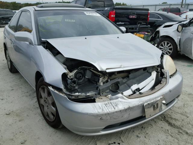 1HGEM21901L098824 - 2001 HONDA CIVIC SI SILVER photo 1