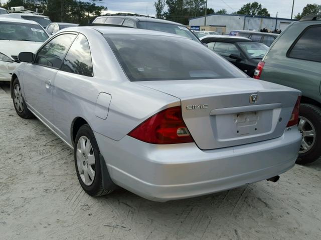 1HGEM21901L098824 - 2001 HONDA CIVIC SI SILVER photo 3