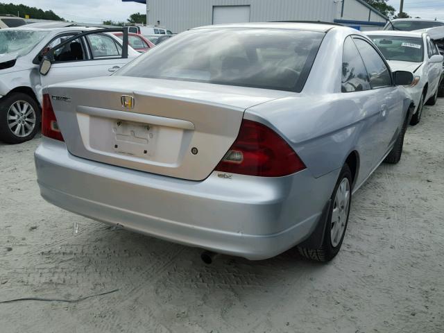 1HGEM21901L098824 - 2001 HONDA CIVIC SI SILVER photo 4