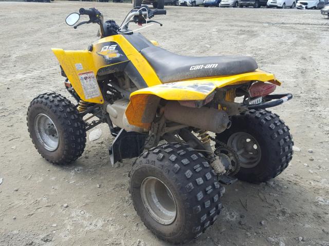 RFGUB2514GS021714 - 2016 CAN-AM ATV YELLOW photo 3