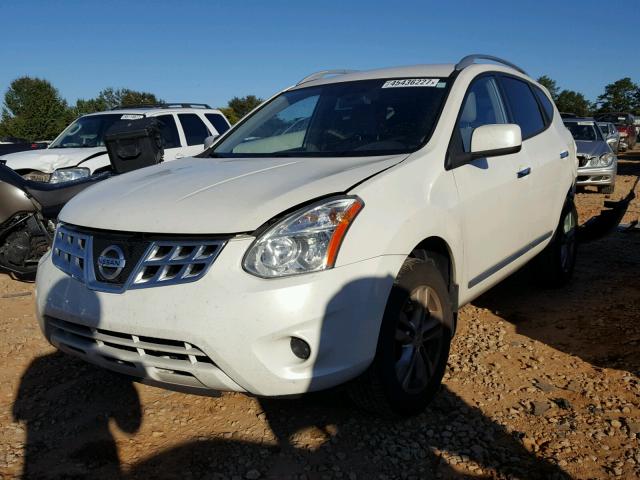 JN8AS5MT0CW253759 - 2012 NISSAN ROGUE S WHITE photo 2