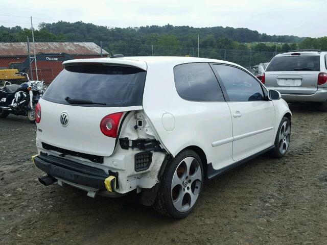 WVWEV71K46W079260 - 2006 VOLKSWAGEN NEW GTI WHITE photo 3