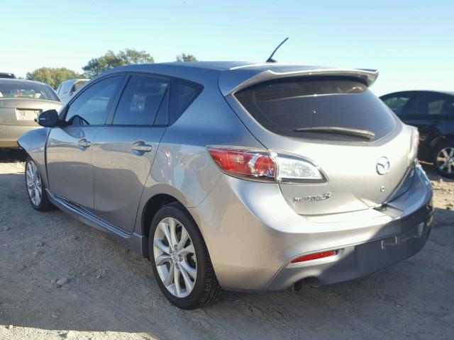 JM1BL1H69A1308763 - 2010 MAZDA 3 S SILVER photo 3