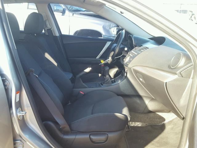 JM1BL1H69A1308763 - 2010 MAZDA 3 S SILVER photo 5