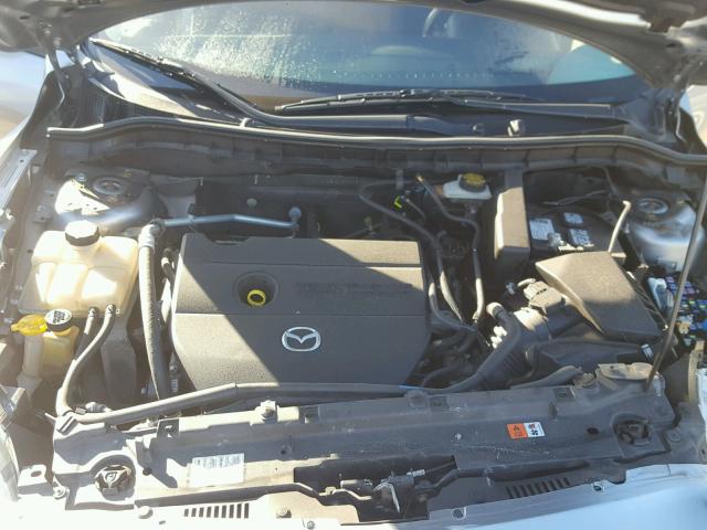 JM1BL1H69A1308763 - 2010 MAZDA 3 S SILVER photo 7