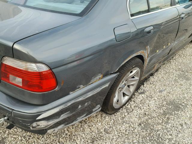 WBADT43423G029569 - 2003 BMW 525 I AUTO GRAY photo 9