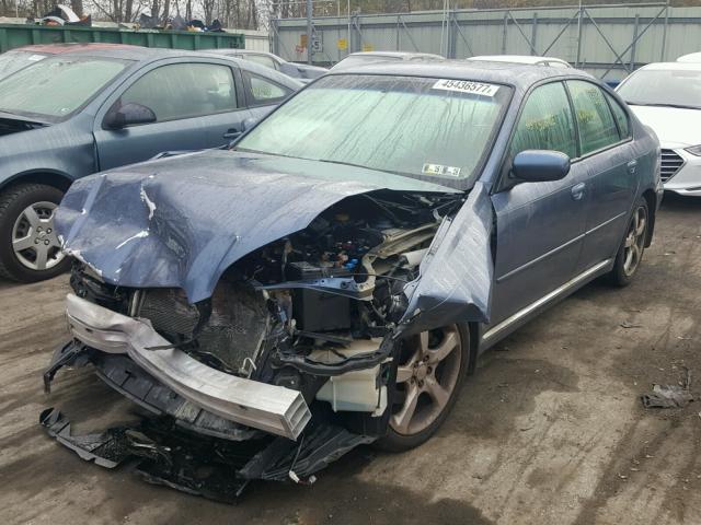 4S3BL626167202253 - 2006 SUBARU LEGACY 2.5 BLUE photo 2