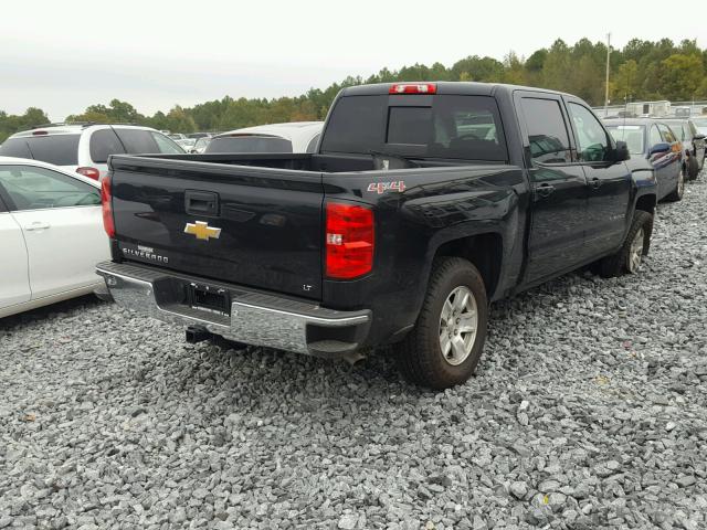 3GCUKREC8HG468178 - 2017 CHEVROLET SILVERADO BLACK photo 4