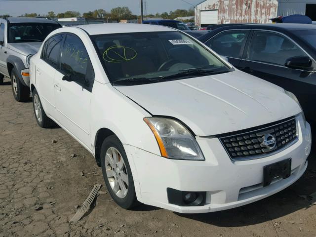 3N1AB61E67L668672 - 2007 NISSAN SENTRA 2.0 WHITE photo 1