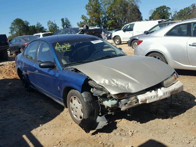 1G8ZH52842Z143199 - 2002 SATURN SL1 BLUE photo 1