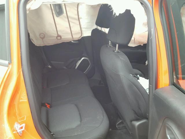 ZACCJBAB4JPH07958 - 2018 JEEP RENEGADE S ORANGE photo 6