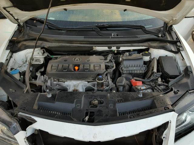 19VDE1F35EE014381 - 2014 ACURA ILX 20 WHITE photo 7