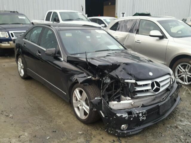 WDDGF8BB5AR104979 - 2010 MERCEDES-BENZ C 300 4MAT BLACK photo 1