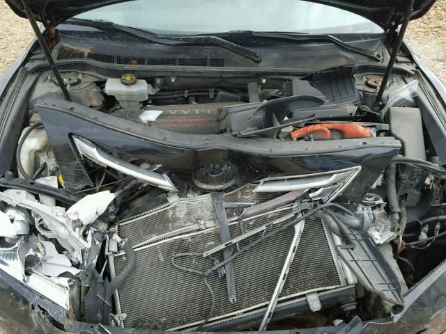 4T1BB46K69U098598 - 2009 TOYOTA CAMRY BLACK photo 7