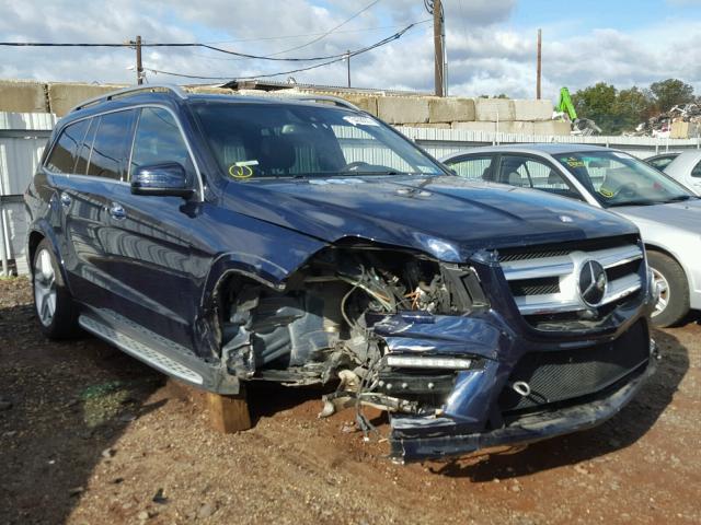 4JGDF7DE6GA685653 - 2016 MERCEDES-BENZ GL 550 4MA BLUE photo 1