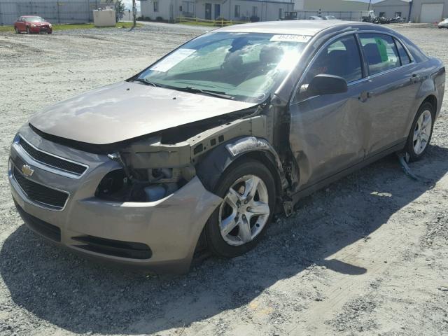 1G1ZA5EU8CF191092 - 2012 CHEVROLET MALIBU LS 棕色 照片 2