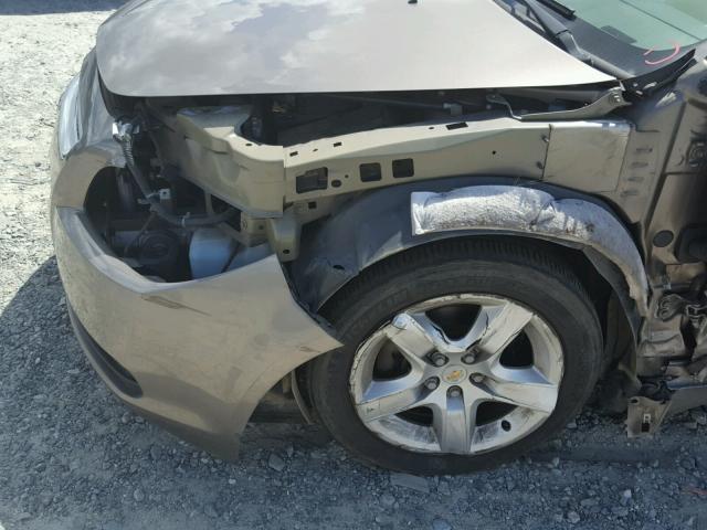 1G1ZA5EU8CF191092 - 2012 CHEVROLET MALIBU LS 棕色 照片 9