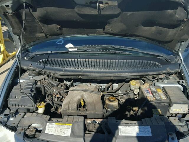 1D4GP25B75B196985 - 2005 DODGE CARAVAN SE BLUE photo 7