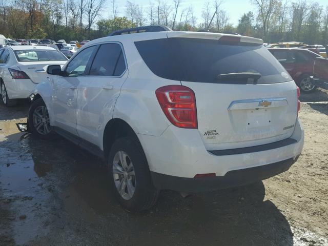 2GNFLFEK4G6210673 - 2016 CHEVROLET EQUINOX LT WHITE photo 3