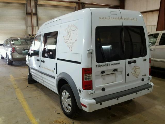 NM0KS9BN9AT016680 - 2010 FORD TRANSIT CO WHITE photo 3