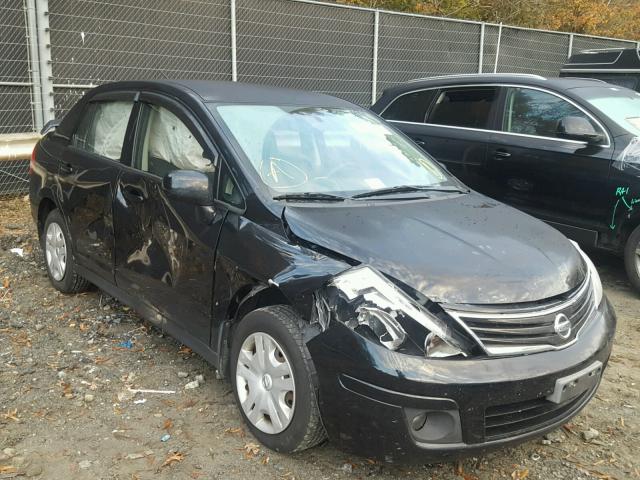 3N1BC1AP6BL395831 - 2011 NISSAN VERSA S BLACK photo 1