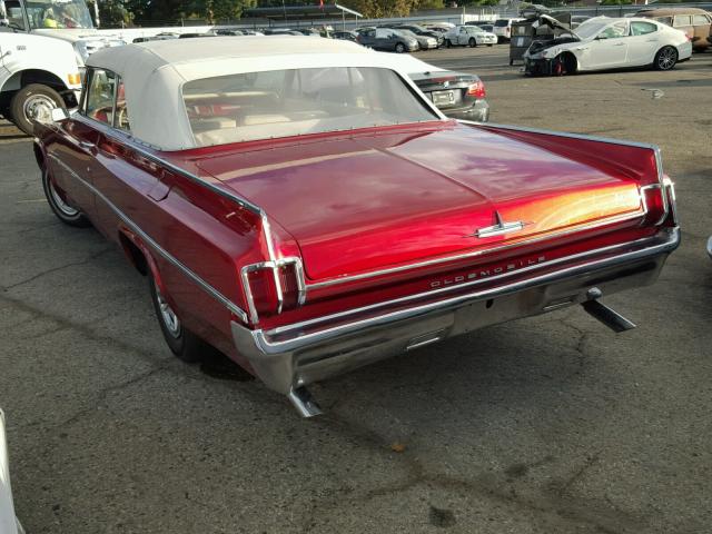 00000000632M69586 - 1963 OLDSMOBILE DYNAMIC RED photo 3