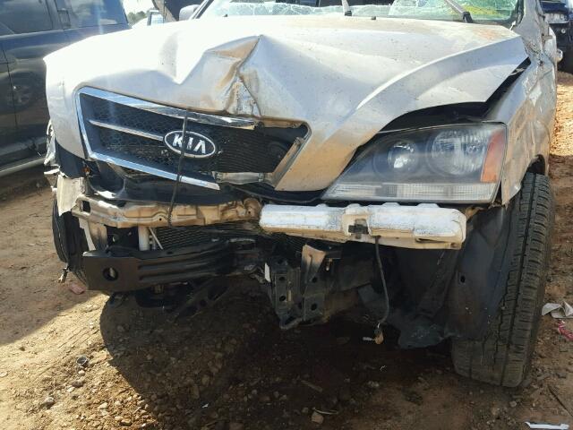 KNDJC733265645240 - 2006 KIA SORENTO EX BROWN photo 9