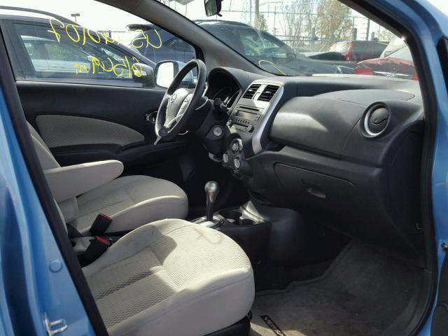 3N1CE2CP2EL370737 - 2014 NISSAN VERSA NOTE BLUE photo 5