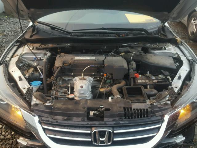 1HGCR2F83DA065759 - 2013 HONDA ACCORD EXL SILVER photo 7