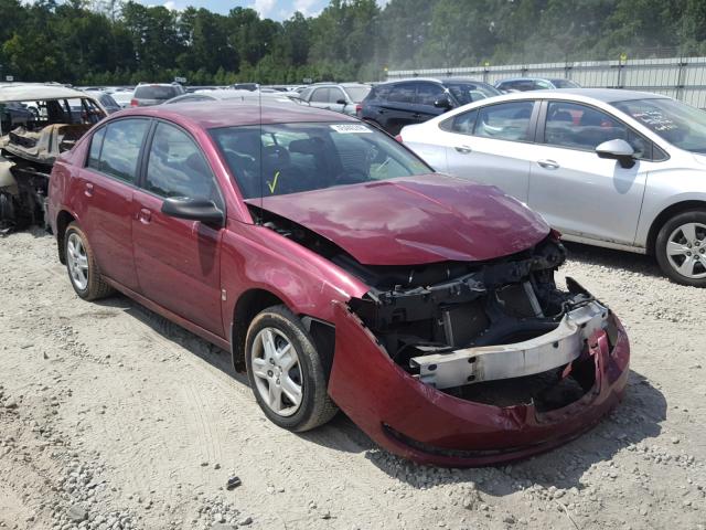 1G8AJ55F97Z112565 - 2007 SATURN ION LEVEL BURGUNDY photo 1