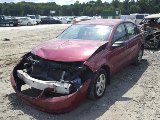 1G8AJ55F97Z112565 - 2007 SATURN ION LEVEL BURGUNDY photo 2