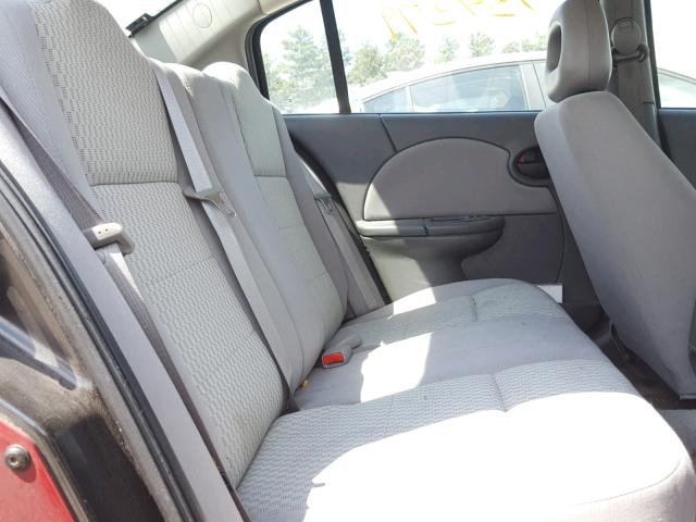1G8AJ55F97Z112565 - 2007 SATURN ION LEVEL BURGUNDY photo 6