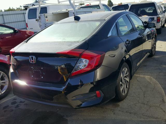 19XFC2F76HE201373 - 2017 HONDA CIVIC EX BLACK photo 4