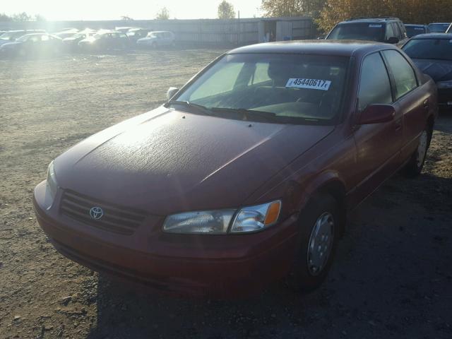 JT2BG22K0V0094718 - 1997 TOYOTA CAMRY LE მუქწითელი ფოტო 2