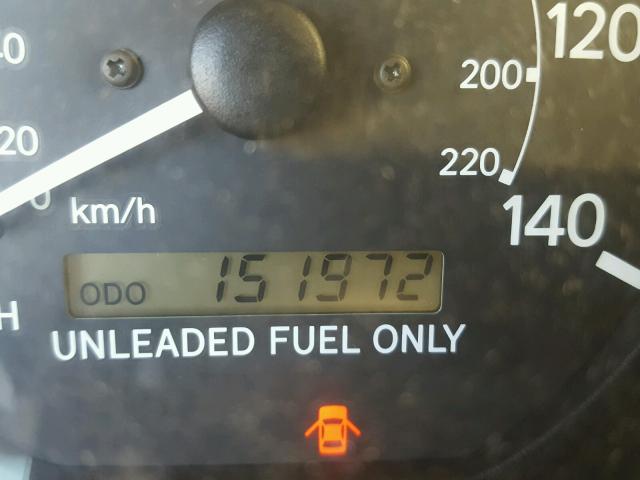 JT2BG22K0V0094718 - 1997 TOYOTA CAMRY LE მუქწითელი ფოტო 8