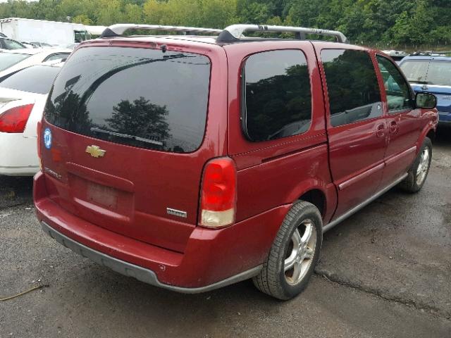 1GNDX33LX5D269988 - 2005 CHEVROLET UPLANDER L 栗色 照片 4