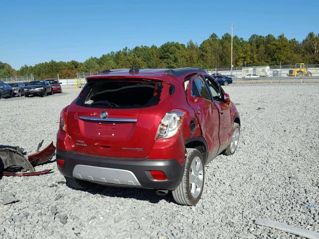 KL4CJFSB3FB064097 - 2015 BUICK ENCORE CON RED photo 4