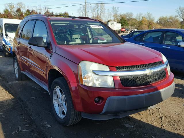 2CNDL73F156068755 - 2005 CHEVROLET EQUINOX LT RED photo 1