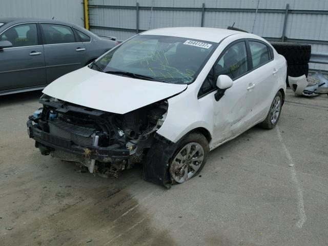 KNADM4A33G6695987 - 2016 KIA RIO LX Սպիտակ լուսանկար 2