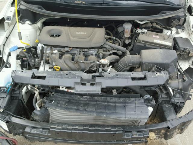 KNADM4A33G6695987 - 2016 KIA RIO LX Սպիտակ լուսանկար 7