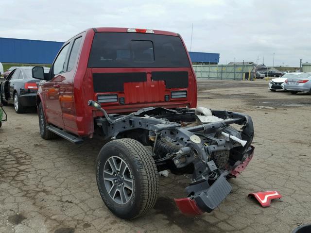 1FTEX1EP3GFD60867 - 2016 FORD F150 SUPER RED photo 3