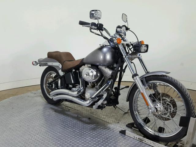 1HD1BHY19YY033567 - 2000 HARLEY-DAVIDSON FXST GRAY photo 2