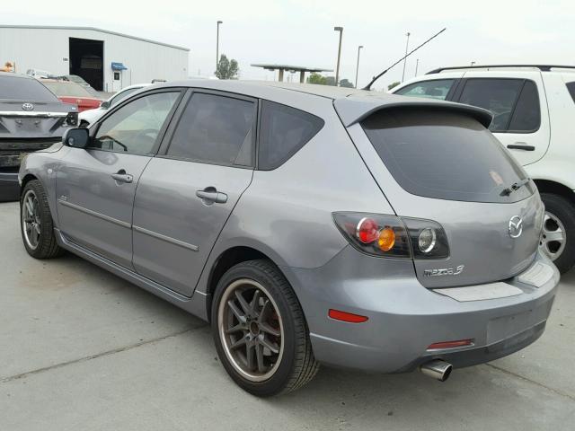 JM1BK343251266811 - 2005 MAZDA 3 HATCHBAC GRAY photo 3