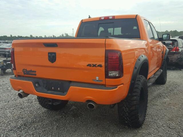 1C6RR7MT7FS702475 - 2015 RAM 1500 SPORT ORANGE photo 4